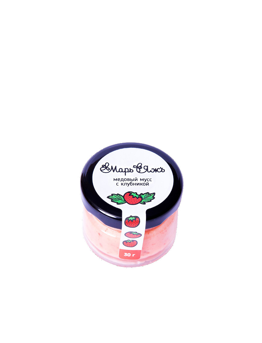 Медовый мусс с клубникой (30г.)