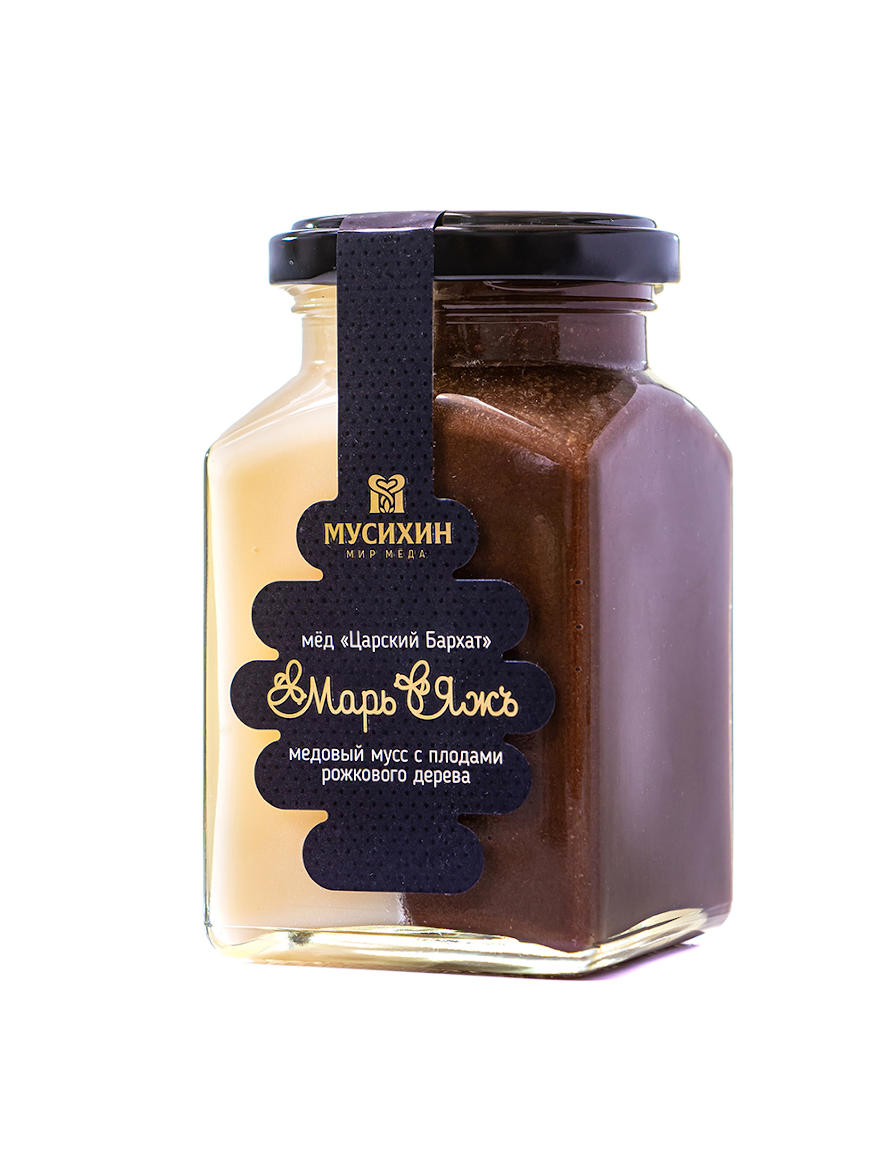 "Царский бархат"/медовый мусс с плодами рожкового дерева