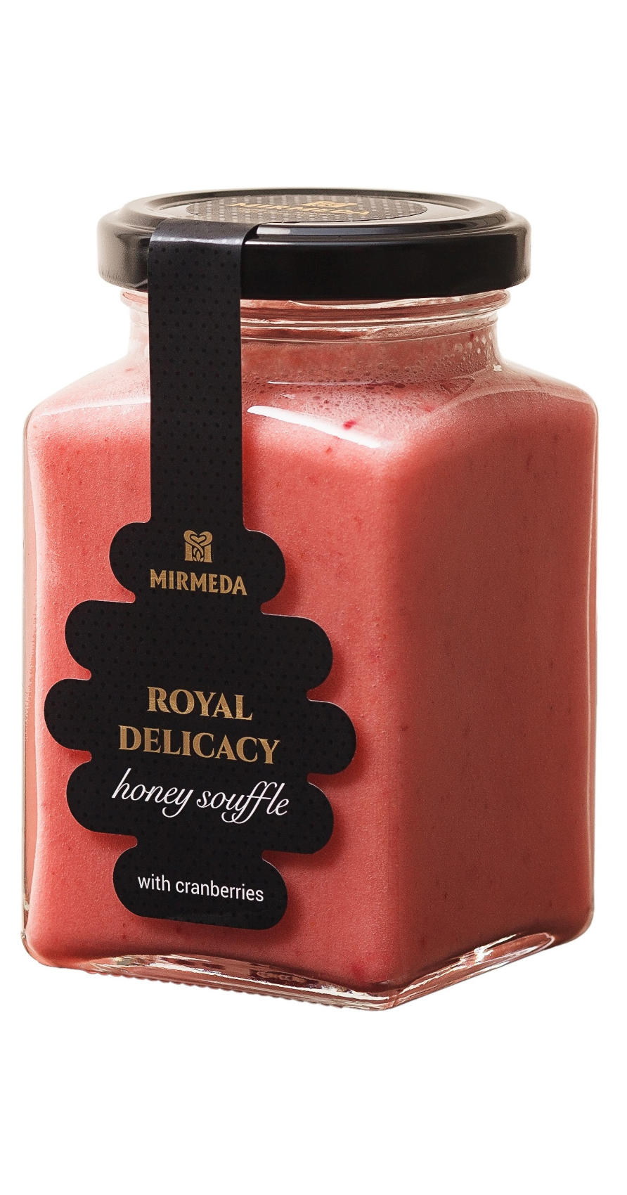 Медовое суфле с клюквой