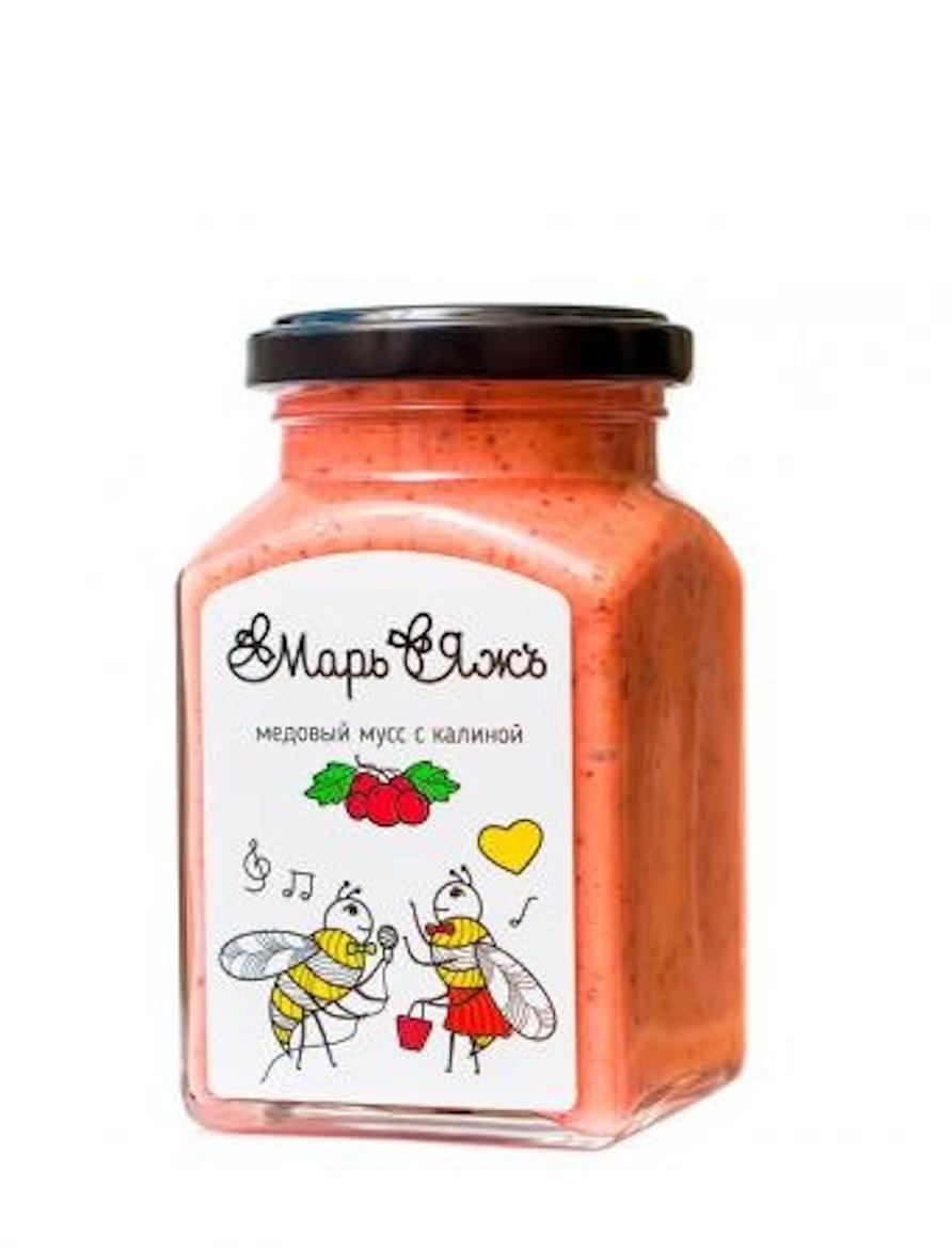 Медовый мусс с калиной