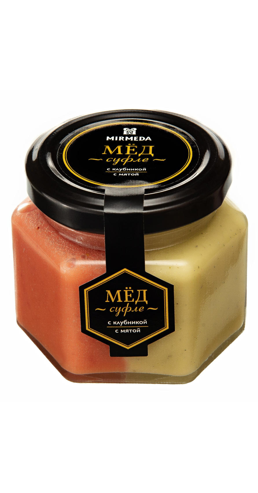 Медовое суфле с клубникой/с мятой (180 г.)