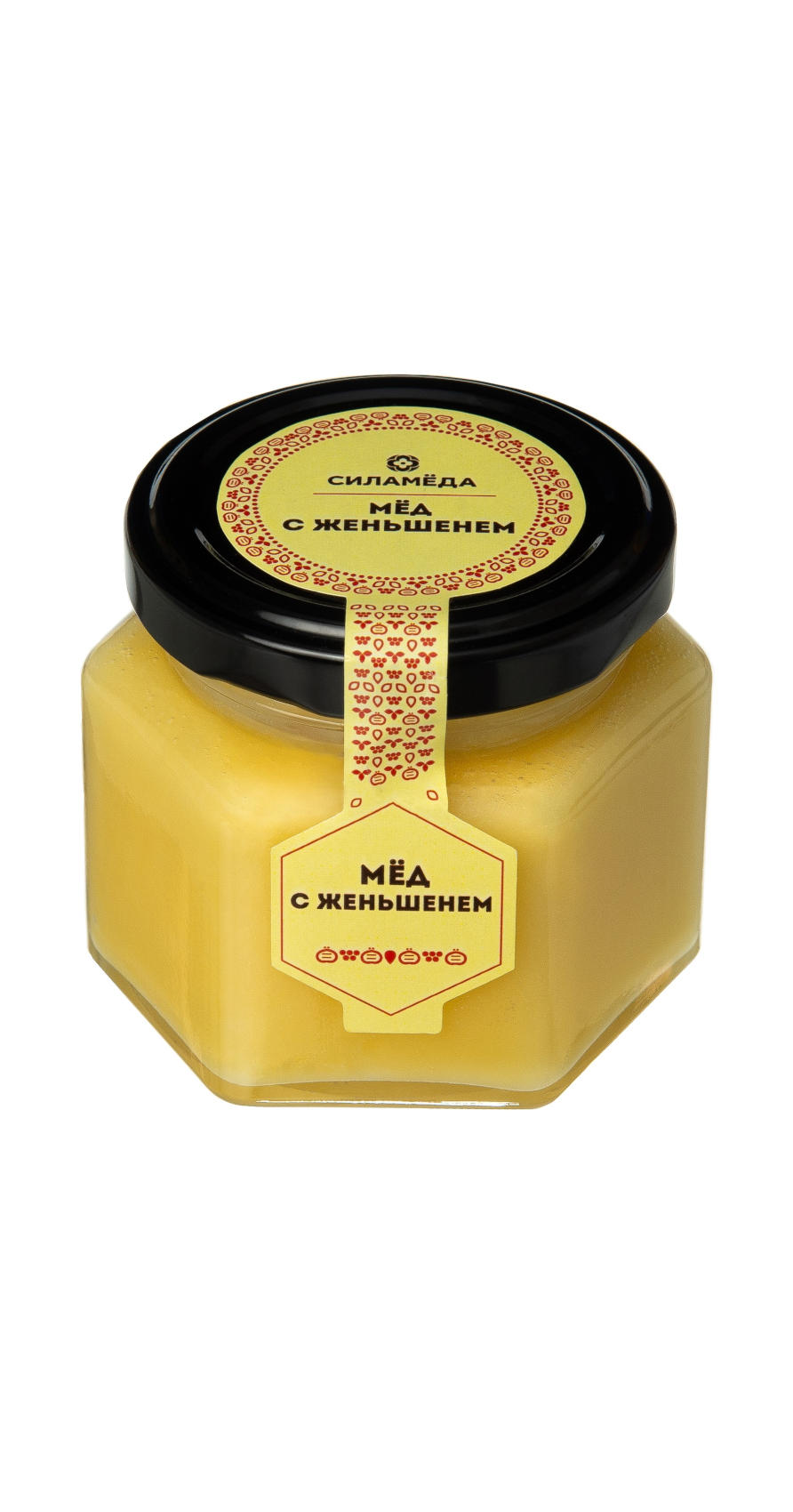Натуральный мёд с женьшенем