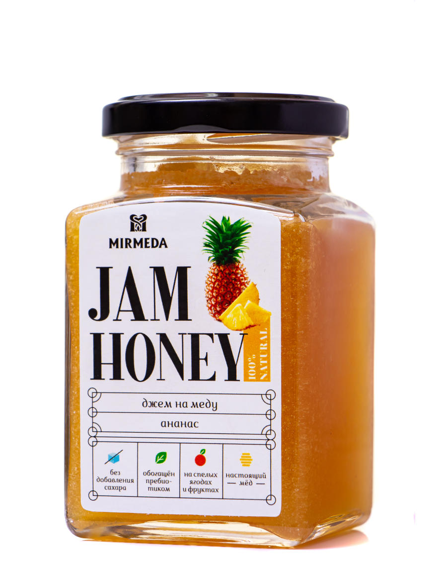 Джем на меду ананас