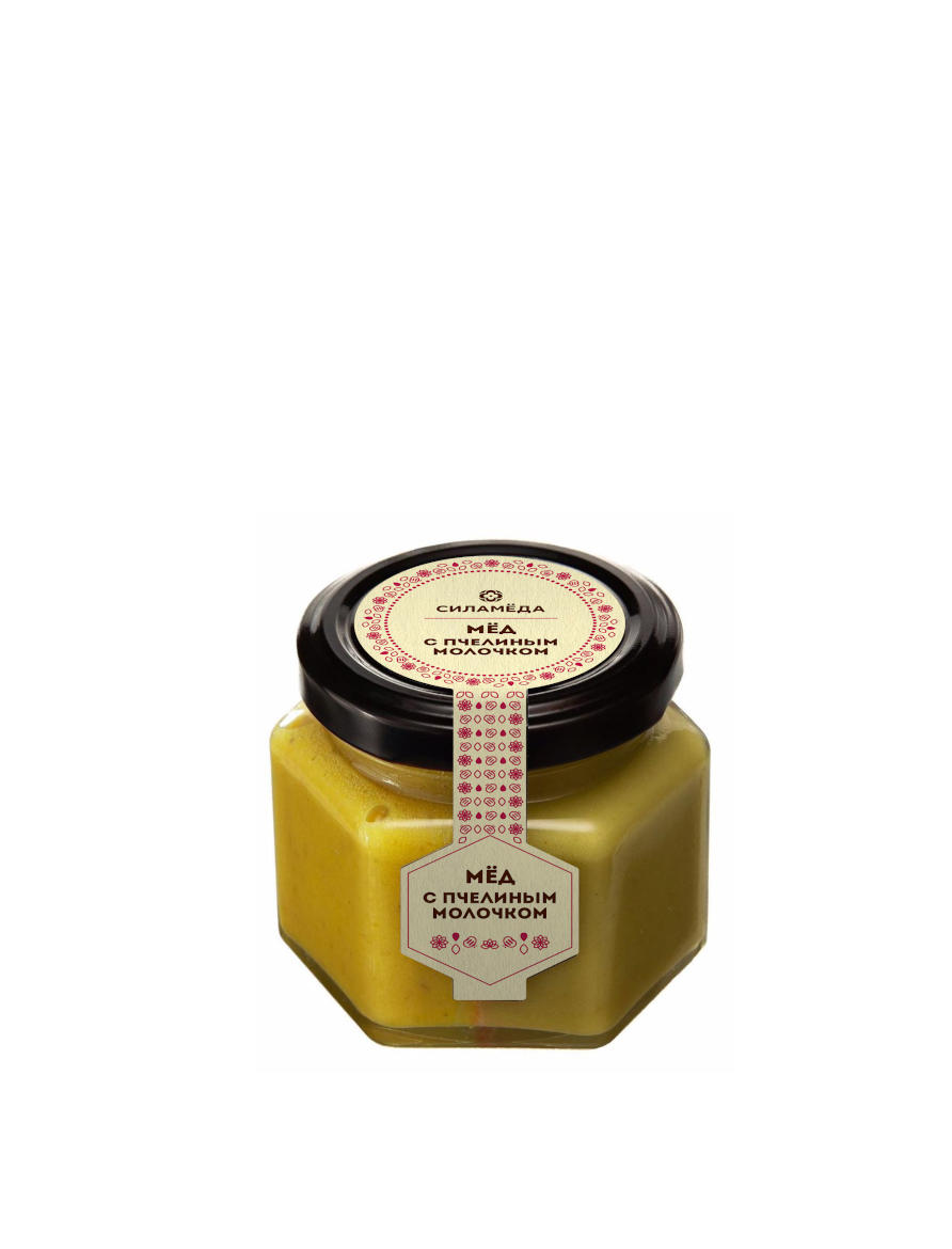 Мёд с пчелиным молочком