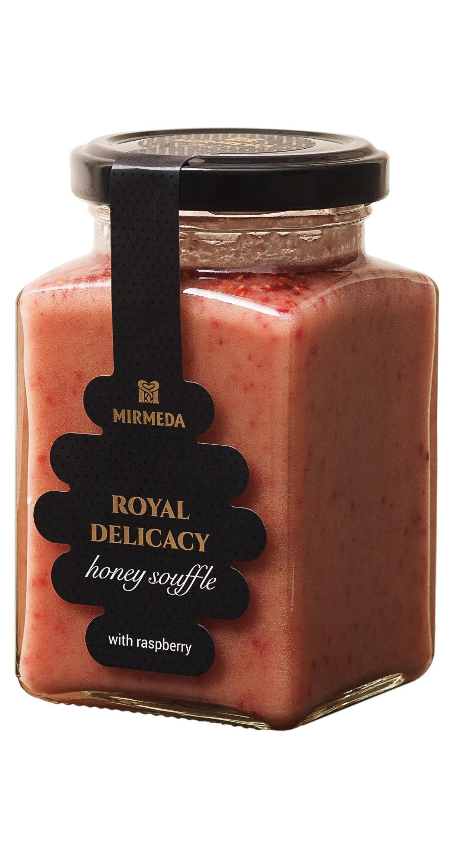 Медовое суфле с малиной