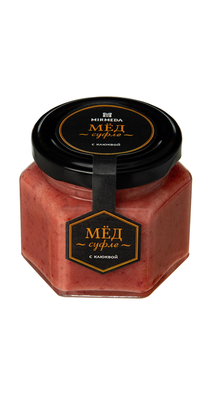 Медовое суфле с клюквой