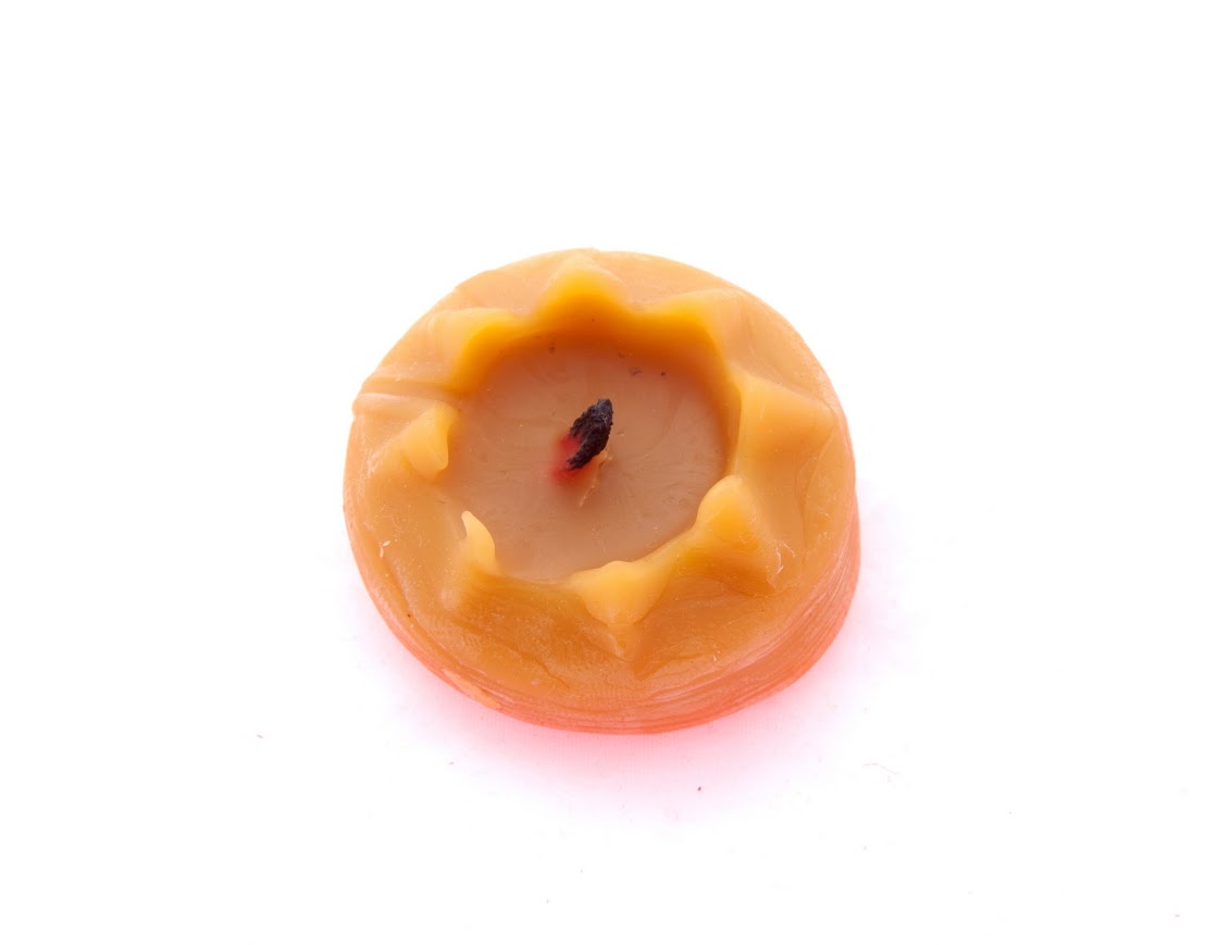 Свеча восковая "Цветочный кружок"