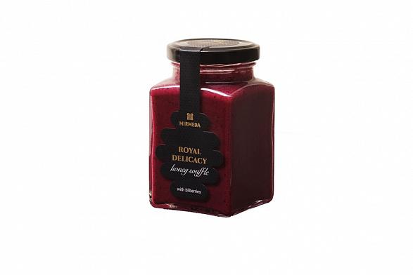 Медовое суфле с черникой