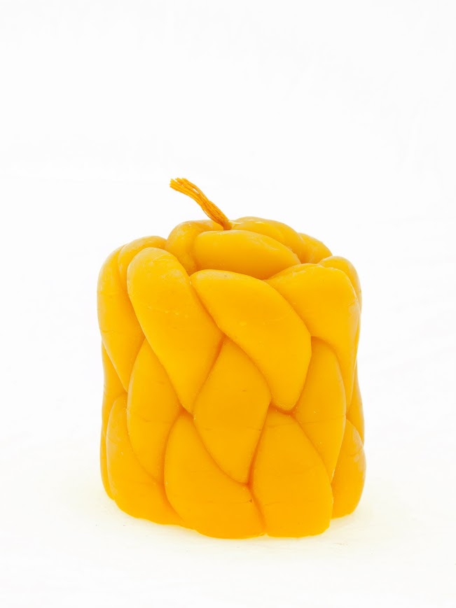 Свеча низкая косичка