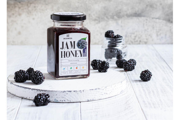 Джем на меду ежевика