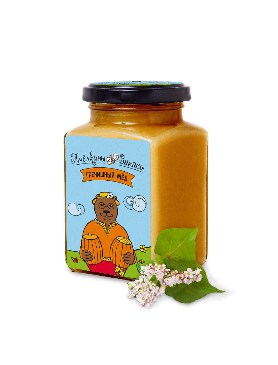 Гречишный мёд «Пчёлкины запасы»