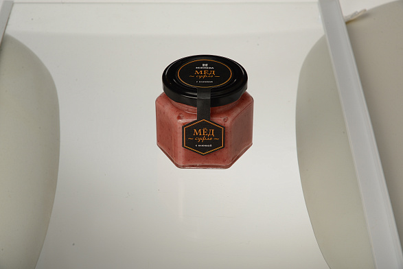 Медовое суфле с клюквой