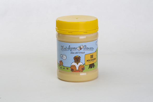 Мёд полевое разнотравие «Пчёлкины запасы» (300г.)