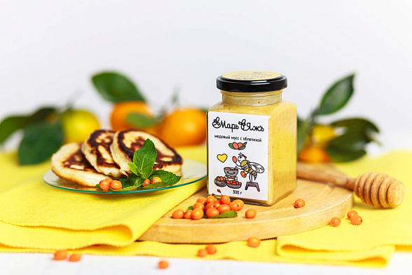 Медовый мусс с облепихой