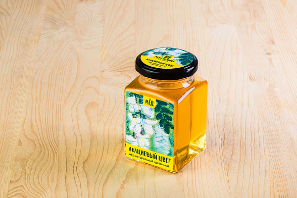 Мёд акациевый цвет