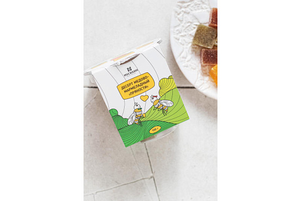 Десерт медово-мармеладный пряности