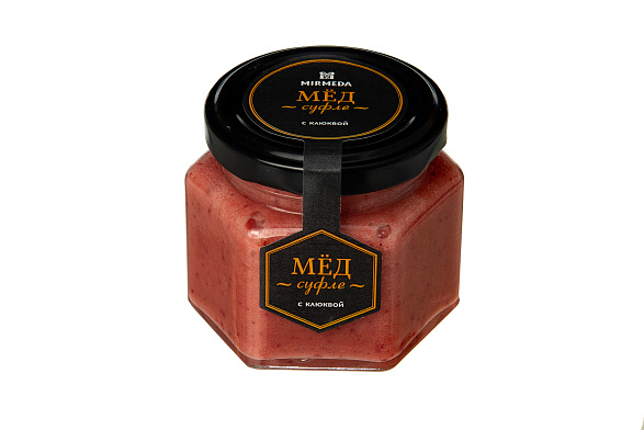 Медовое суфле с клюквой