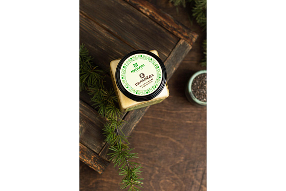 Натуральный мёд с прополисом