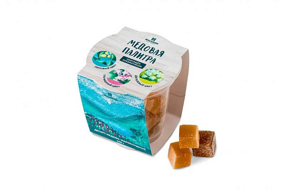 Десерт медово-мармеладный медовая палитра