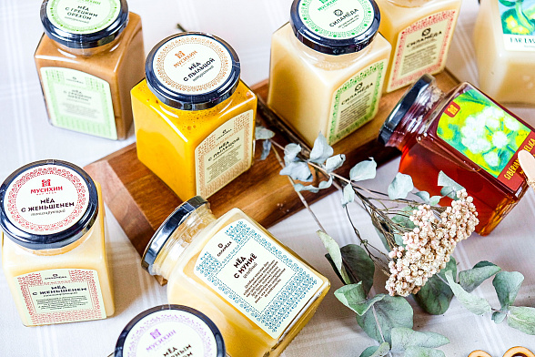 Натуральный мёд с мумиё