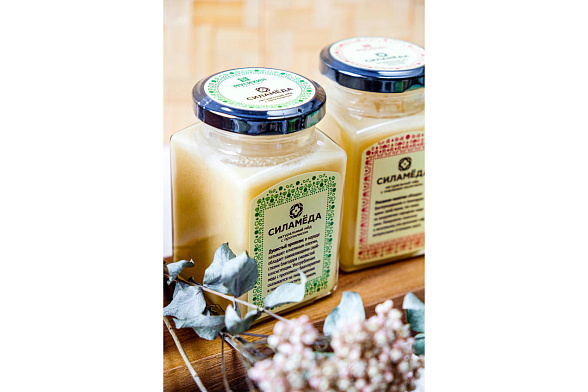 Натуральный мёд с пергой