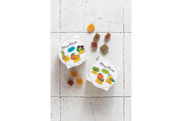 Десерт медово-мармеладный Гавайи