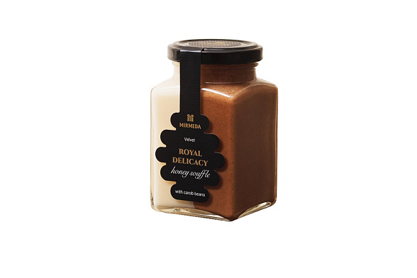 Мед "Царский бархат"/медовое суфле с плодами рожкового дерева 