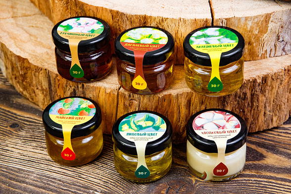 Мёд хлопковый цвет (30г.)