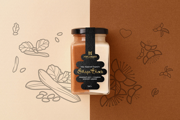 "Царский бархат"/медовый мусс с плодами рожкового дерева