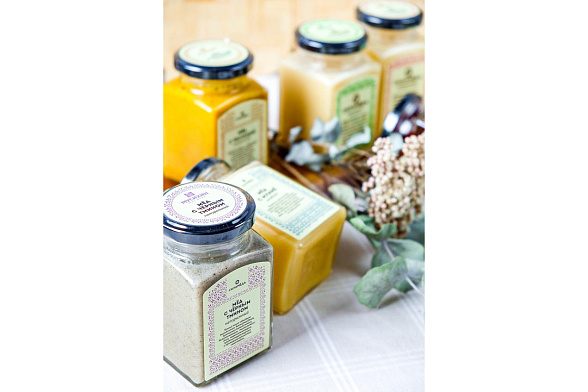 Натуральный мёд с прополисом