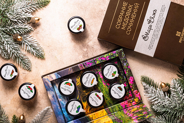 Мёд в подарок. Подарочный набор № 1.
